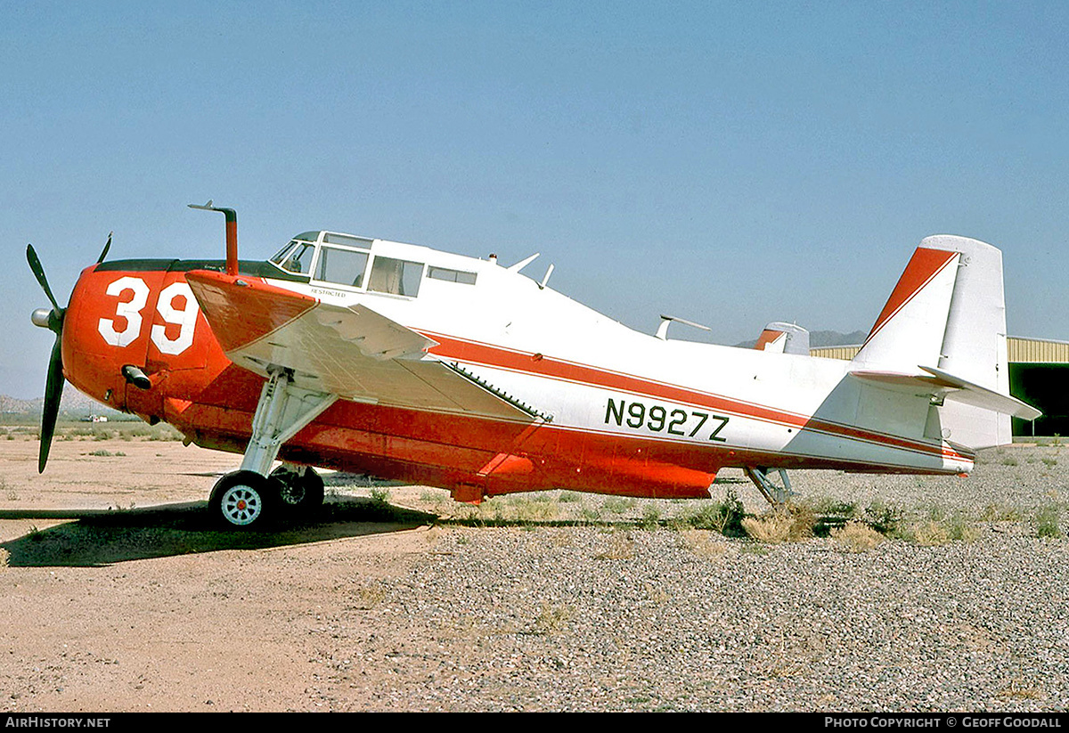 Aircraft Photo of N9927Z | General Motors TBM-3/AT Avenger | AirHistory.net #246609
