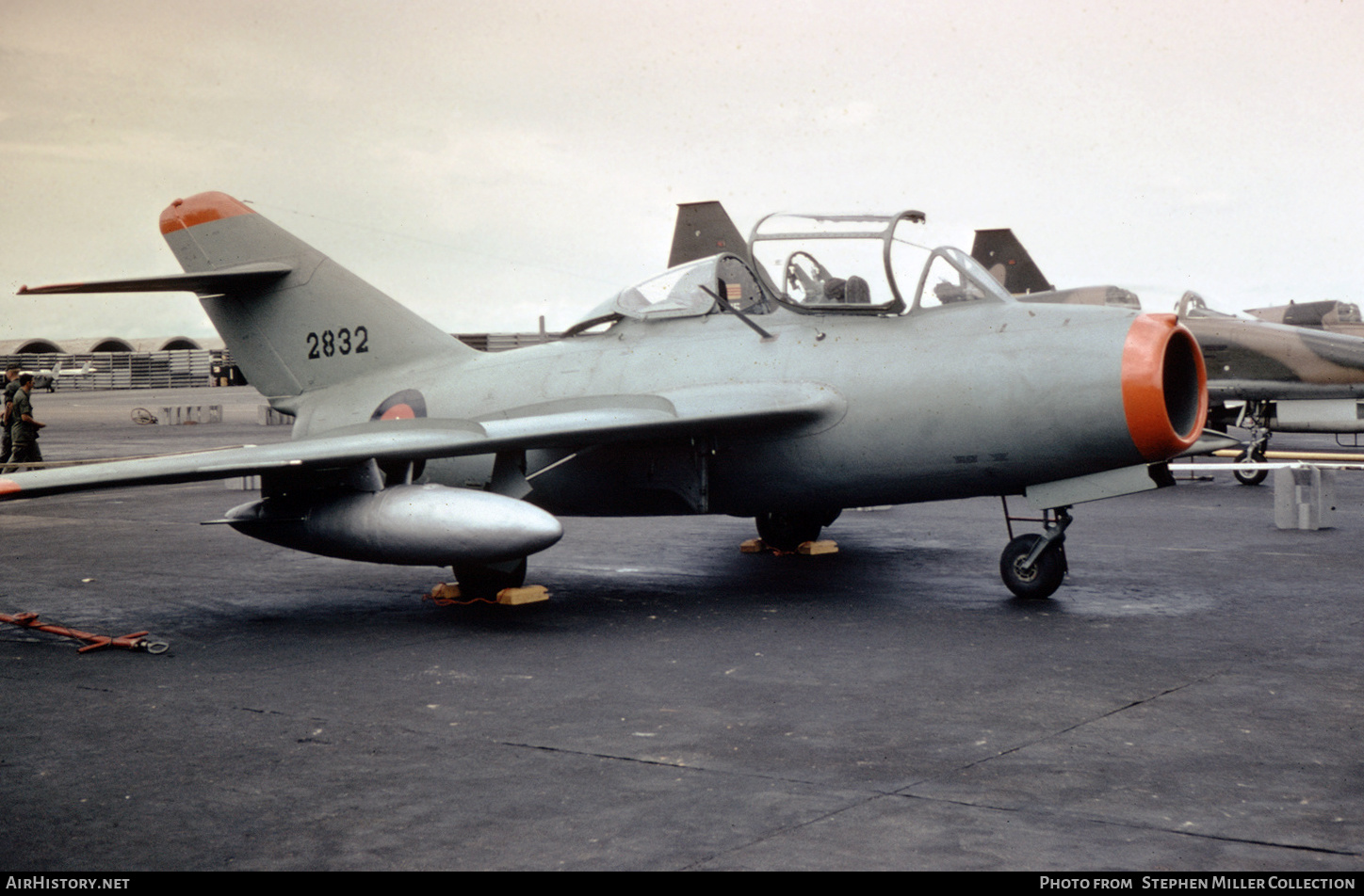Aircraft Photo of 2832 | Mikoyan-Gurevich MiG-15UTI | Cambodia - Air Force | AirHistory.net #246618