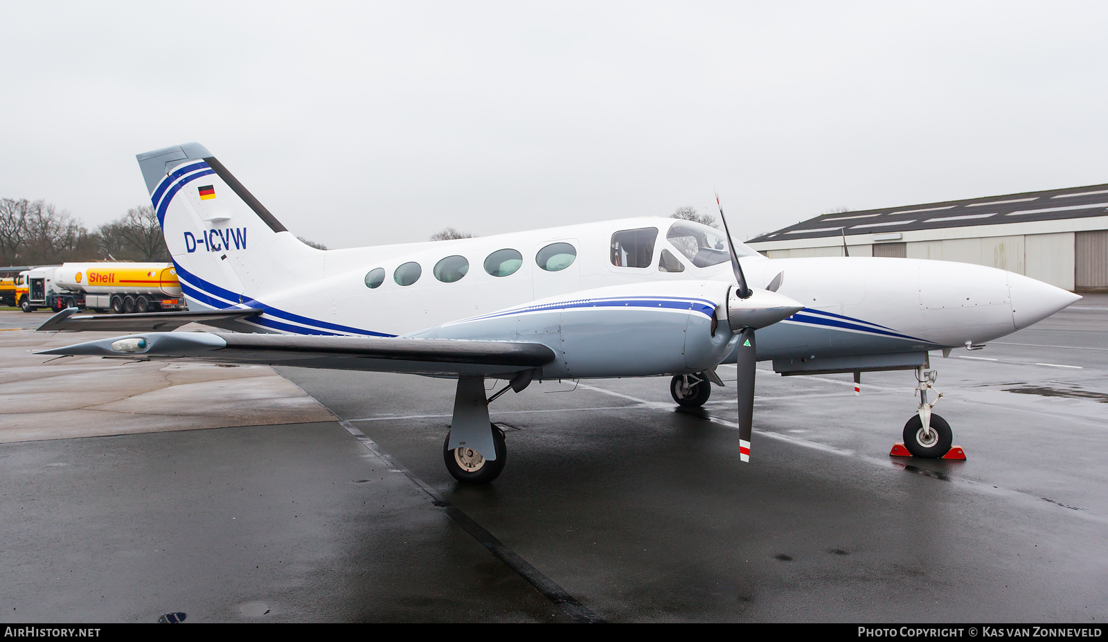Aircraft Photo of D-ICVW | Cessna 421C Golden Eagle | AirHistory.net #246625
