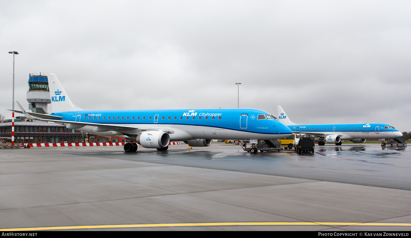 Aircraft Photo of PH-EZE | Embraer 190STD (ERJ-190-100STD) | KLM Cityhopper | AirHistory.net #246626