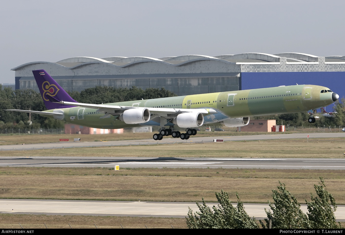 Aircraft Photo of F-WWCM | Airbus A340-642 | Thai Airways International | AirHistory.net #246633