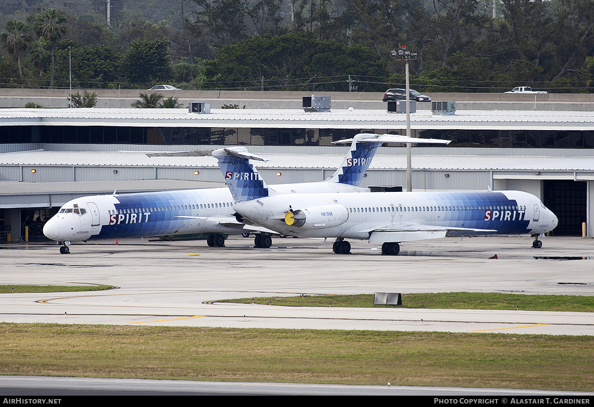 Aircraft Photo of N815NK | McDonnell Douglas MD-82 (DC-9-82) | Spirit Airlines | AirHistory.net #246656