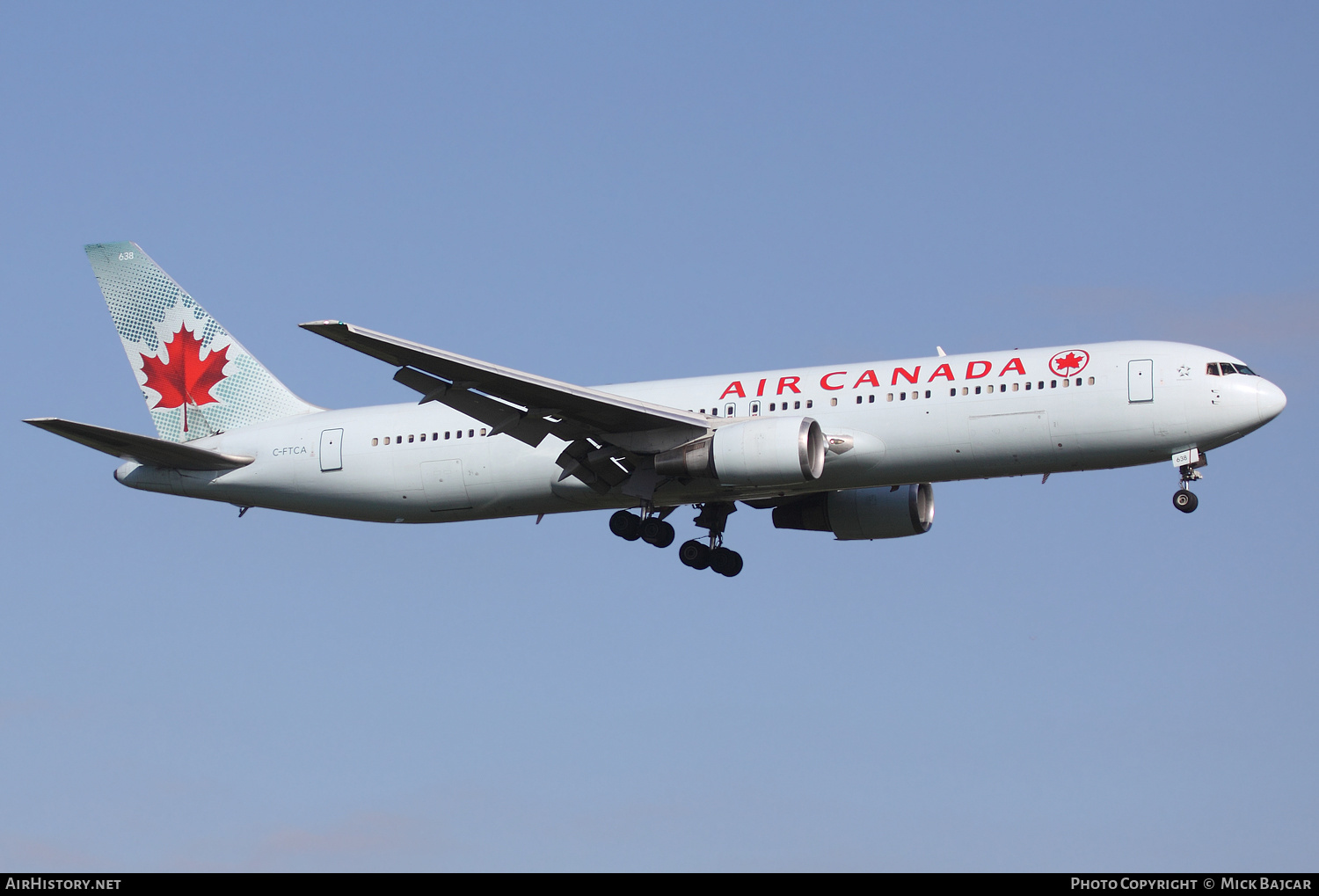 Aircraft Photo of C-FTCA | Boeing 767-375/ER | Air Canada | AirHistory.net #246661