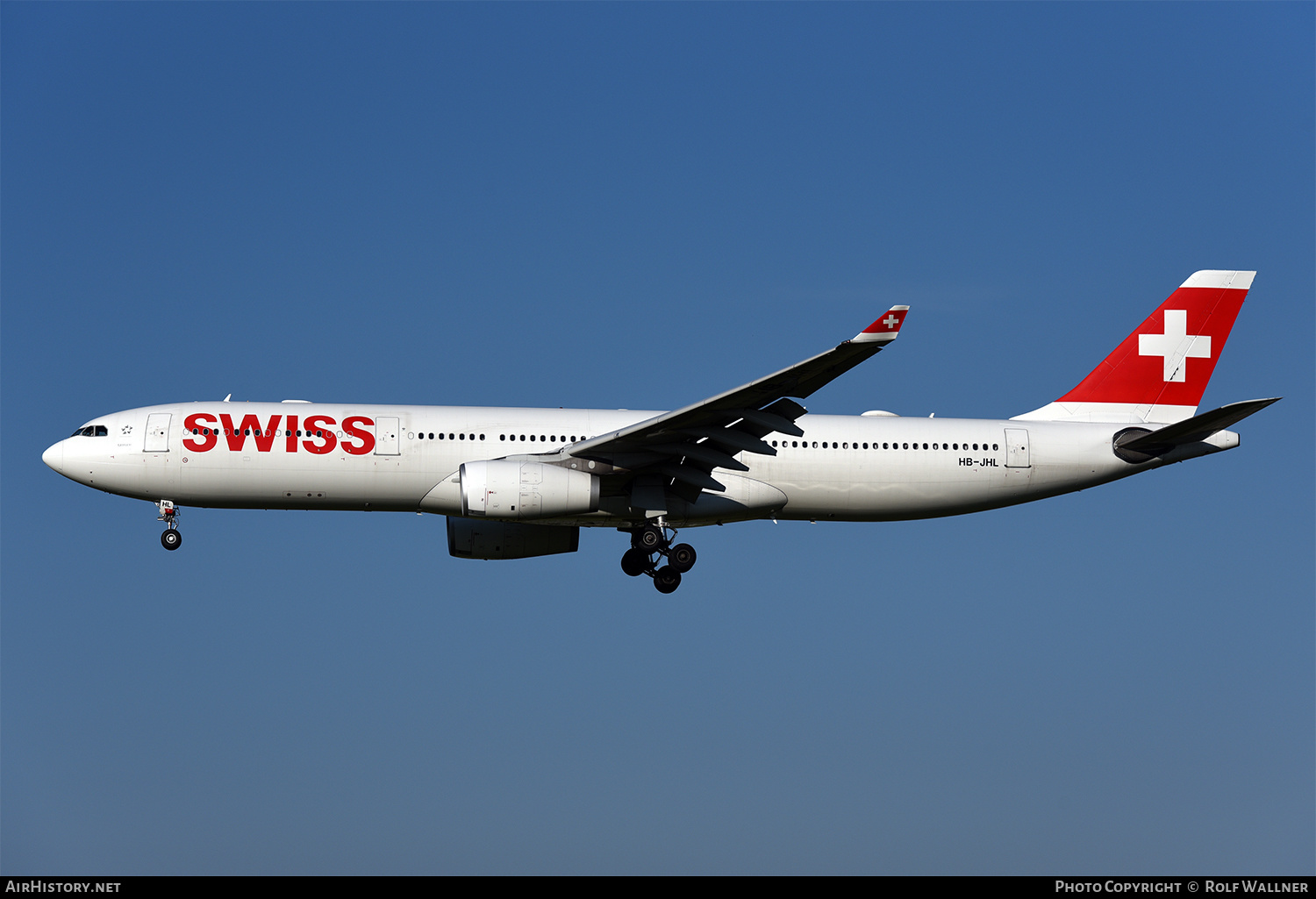 Aircraft Photo of HB-JHL | Airbus A330-343E | Swiss International Air Lines | AirHistory.net #246662