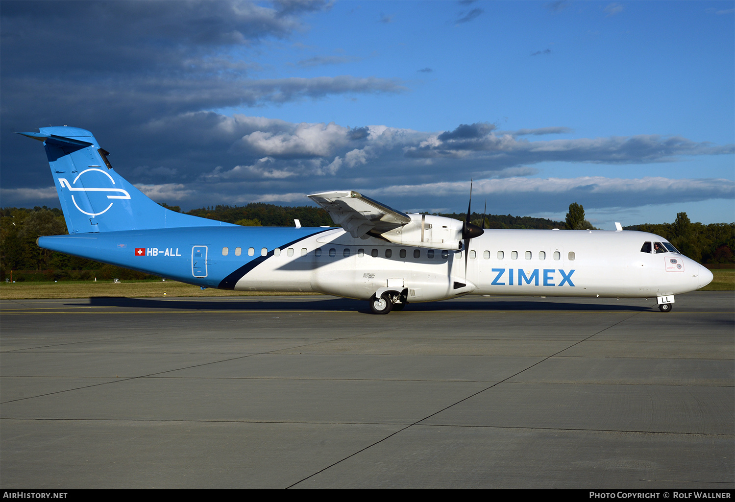 Aircraft Photo of HB-ALL | ATR ATR-72-202/F | Zimex Aviation | AirHistory.net #246667