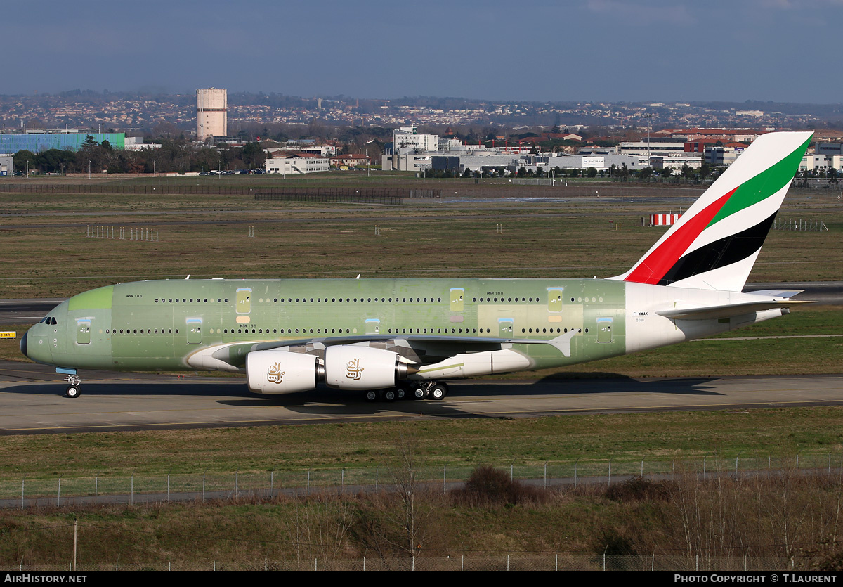 Aircraft Photo of F-WWAK | Airbus A380-861 | Emirates | AirHistory.net #246670