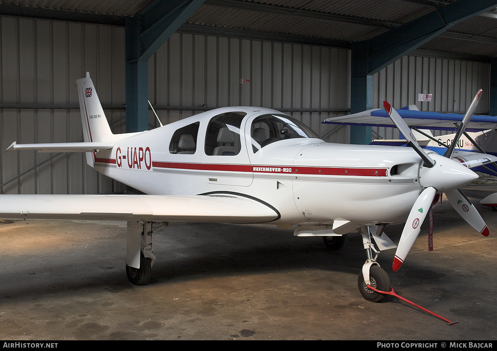 Aircraft Photo of G-UAPO | Ruschmeyer R90-230RG | AirHistory.net #246675