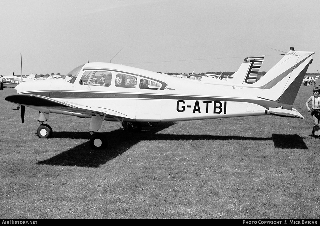 Aircraft Photo of G-ATBI | Beech A23 Musketeer II | AirHistory.net #246676