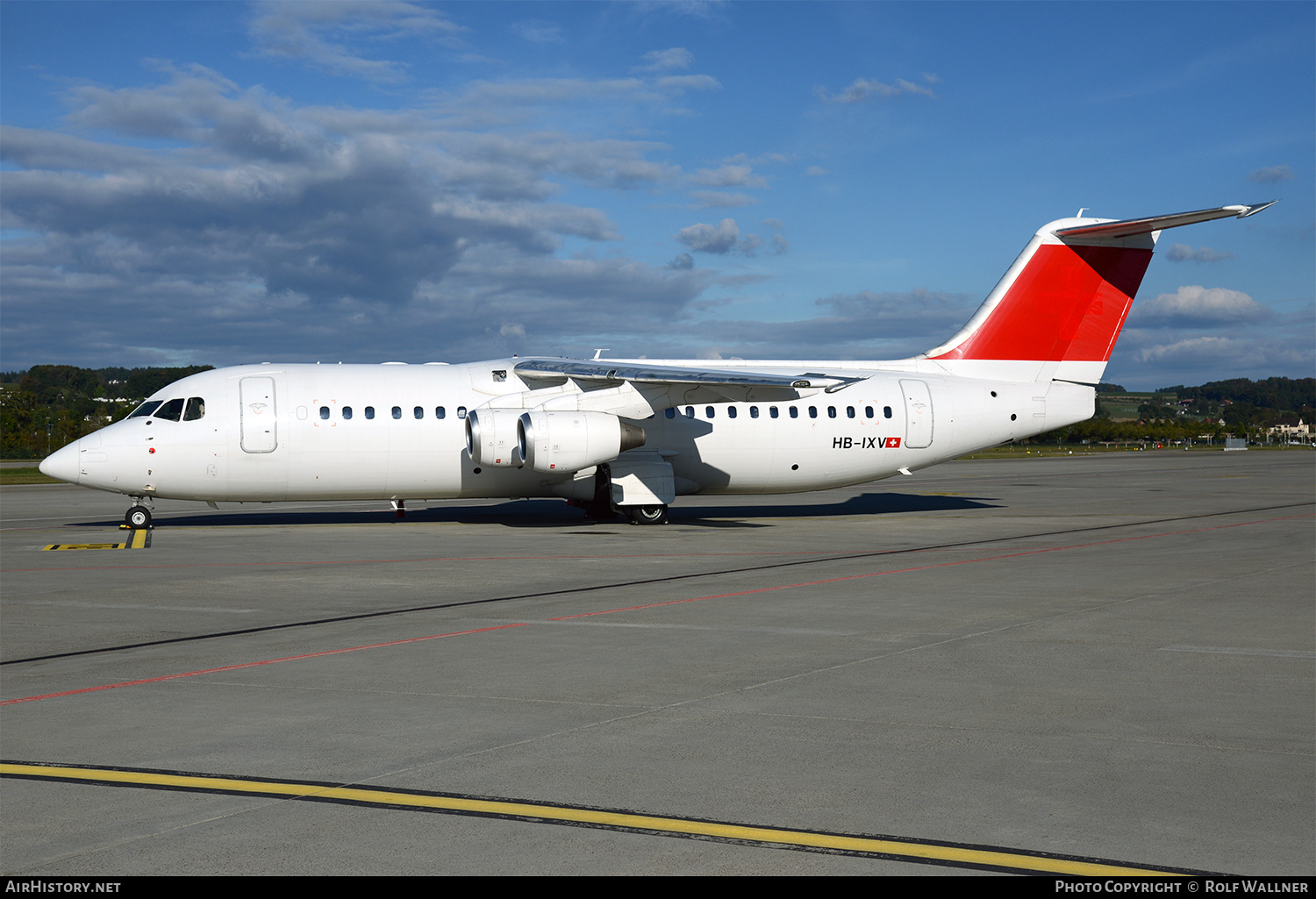 Aircraft Photo of HB-IXV | British Aerospace Avro 146-RJ100 | Swiss International Air Lines | AirHistory.net #246680