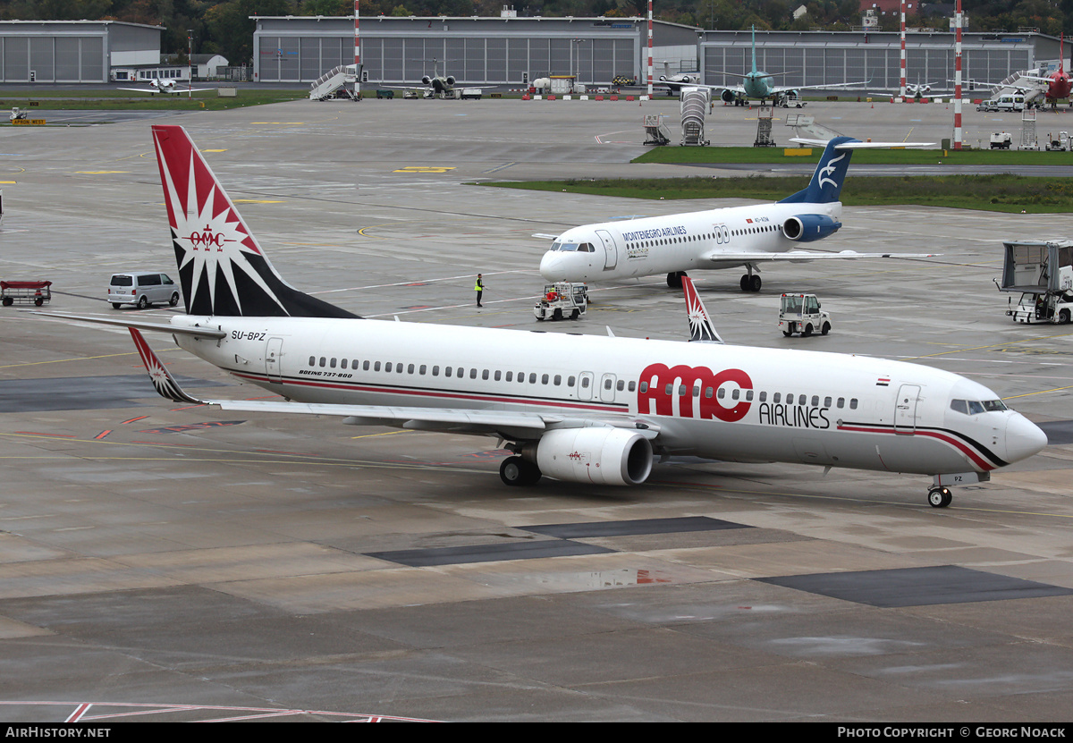 Aircraft Photo of SU-BPZ | Boeing 737-86N | AMC Airlines | AirHistory.net #246702