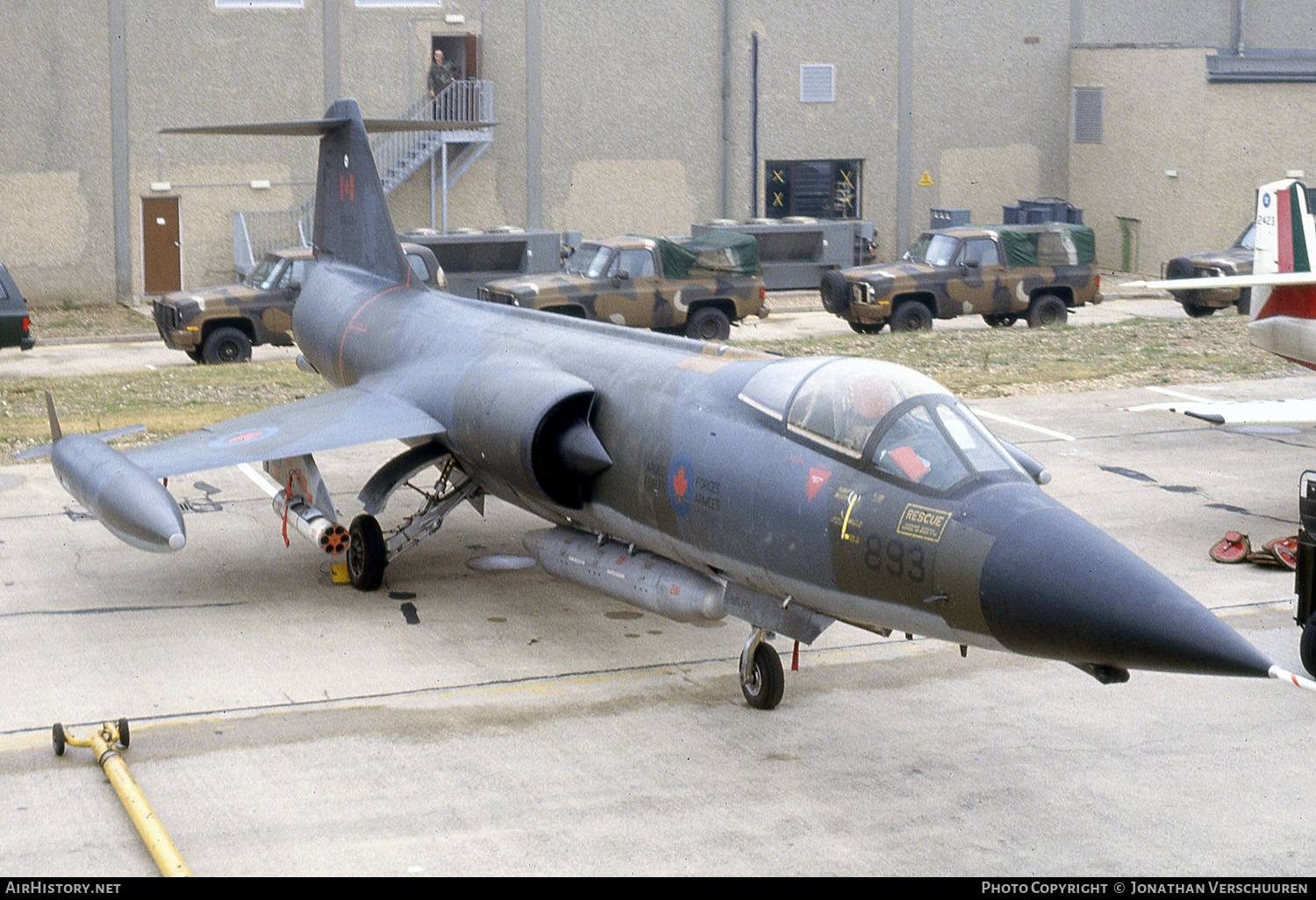 Aircraft Photo of 104893 | Canadair CF-104 Starfighter | Canada - Air Force | AirHistory.net #246703