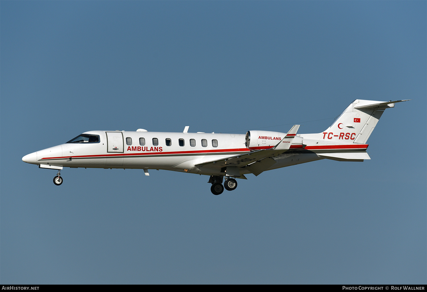 Aircraft Photo of TC-RSC | Learjet 45 | Redstar Aviation | AirHistory.net #246708
