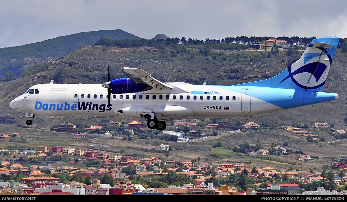 Aircraft Photo of OM-VRA | ATR ATR-72-202 | Danube Wings | AirHistory.net #246716