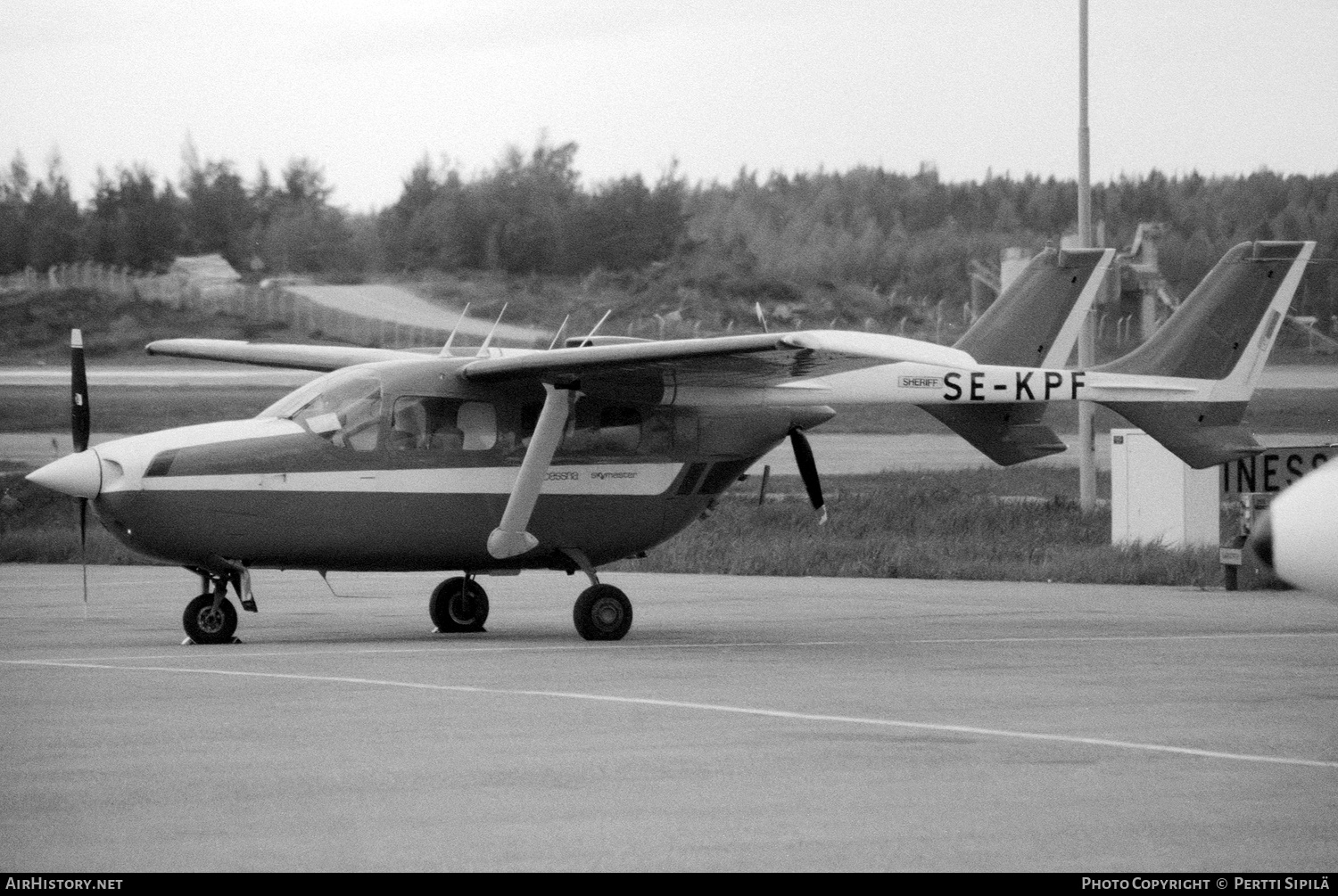 Aircraft Photo of SE-KPF | Cessna 337G Skymaster | AirHistory.net #246717
