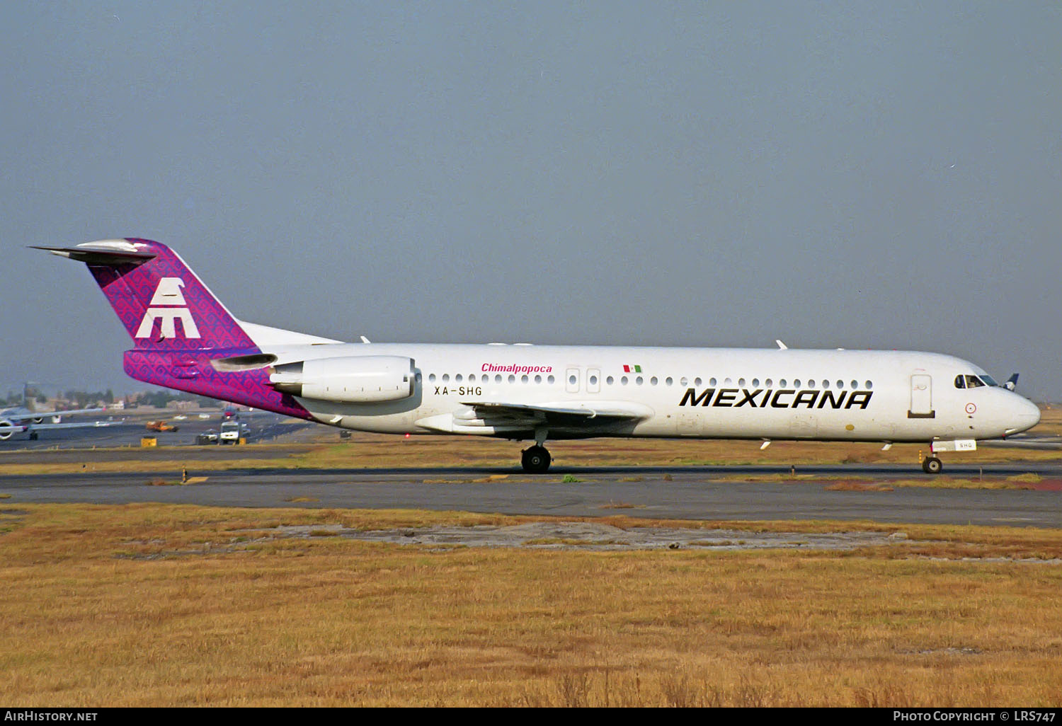 Aircraft Photo of XA-SHG | Fokker 100 (F28-0100) | Mexicana | AirHistory.net #246719