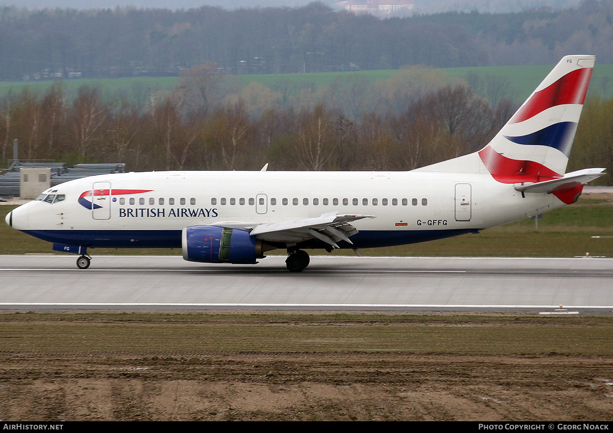 Aircraft Photo of G-GFFG | Boeing 737-505 | British Airways | AirHistory.net #246723
