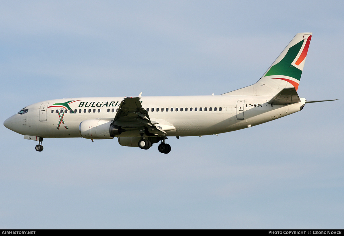 Aircraft Photo of LZ-BOW | Boeing 737-330 | Bulgaria Air | AirHistory.net #246728