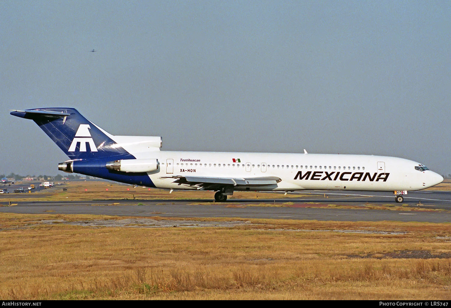 Aircraft Photo of XA-HON | Boeing 727-264/Adv | Mexicana | AirHistory.net #246735