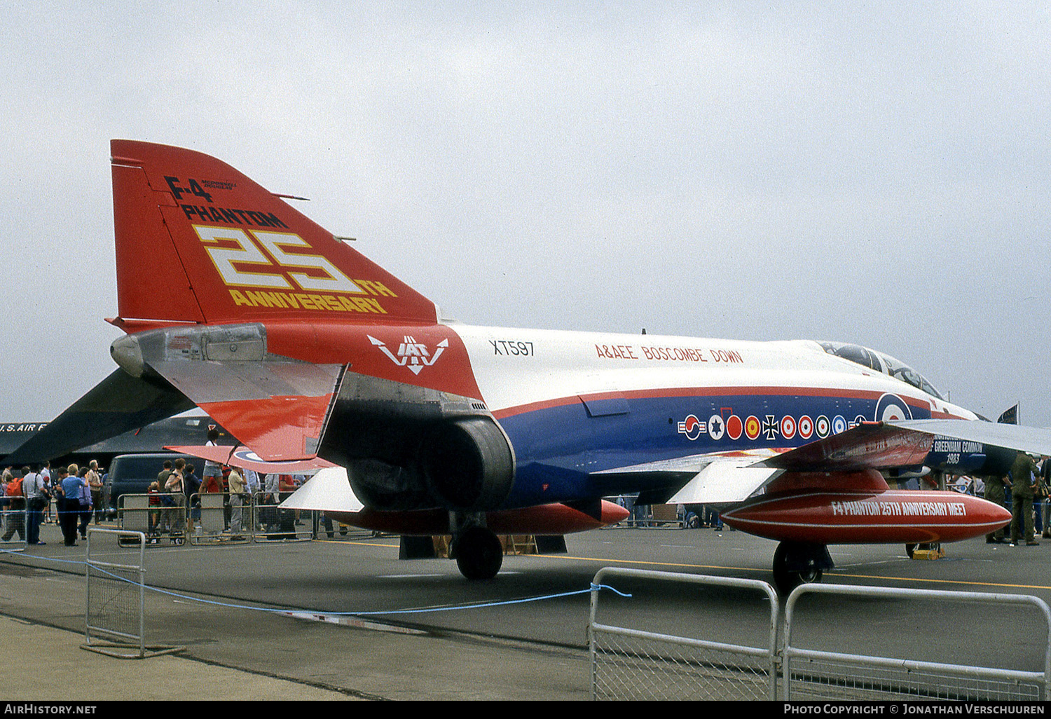 Aircraft Photo of XT597 | McDonnell F-4K Phantom FG1 | UK - Air Force | AirHistory.net #246739