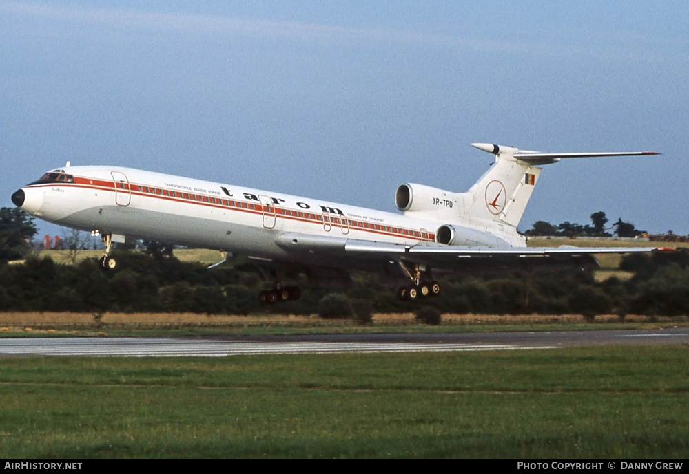 Aircraft Photo of YR-TPD | Tupolev Tu-154B | TAROM - Transporturile Aeriene Române | AirHistory.net #246749