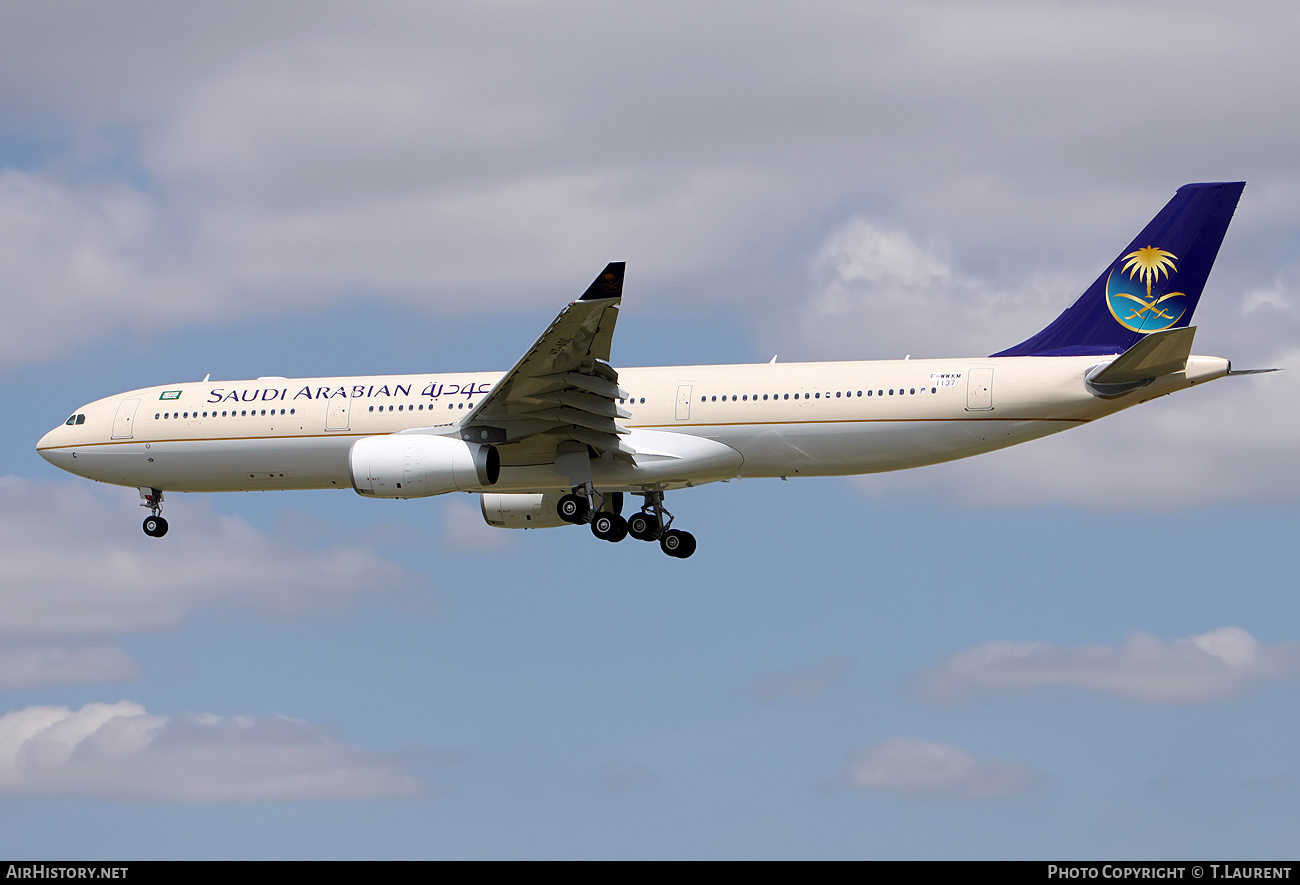 Aircraft Photo of F-WWKM | Airbus A330-343 | Saudi Arabian Airlines | AirHistory.net #246753
