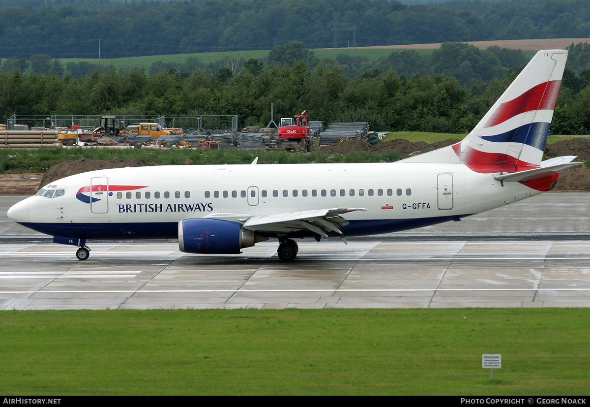 Aircraft Photo of G-GFFA | Boeing 737-59D | British Airways | AirHistory.net #246757