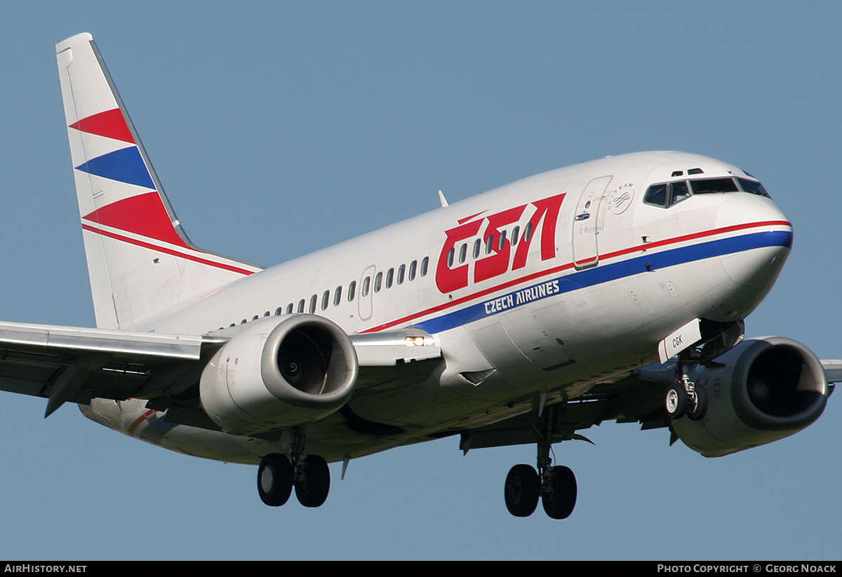 Aircraft Photo of OK-CGK | Boeing 737-55S | ČSA - Czech Airlines | AirHistory.net #246759