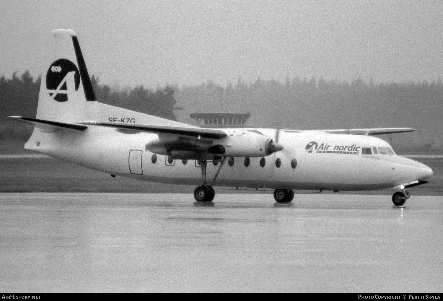 Aircraft Photo of SE-KZG | Fokker F27-100 Friendship | Air Nordic | AirHistory.net #246784