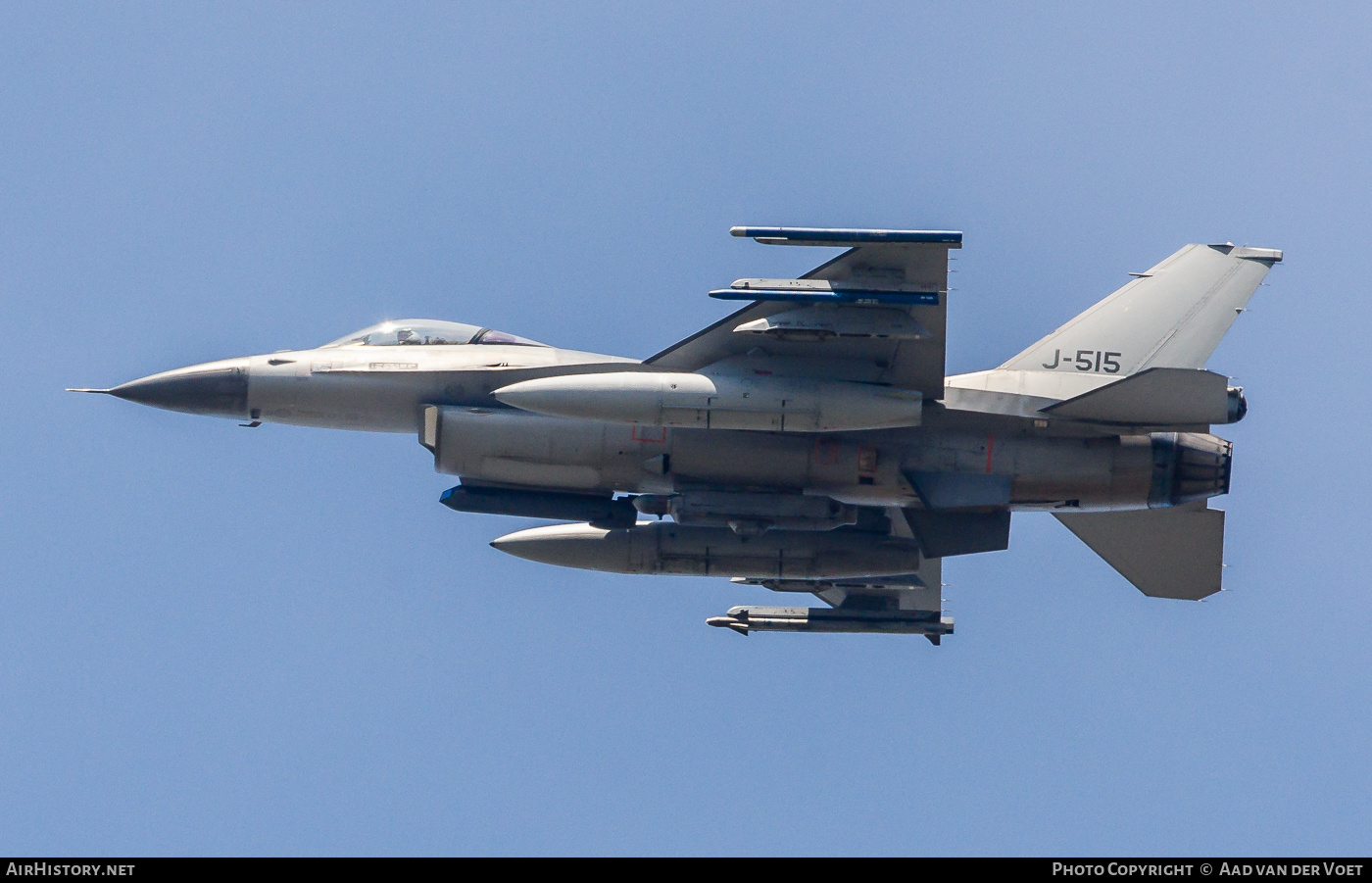 Aircraft Photo of J-515 | General Dynamics F-16AM Fighting Falcon | Netherlands - Air Force | AirHistory.net #246788