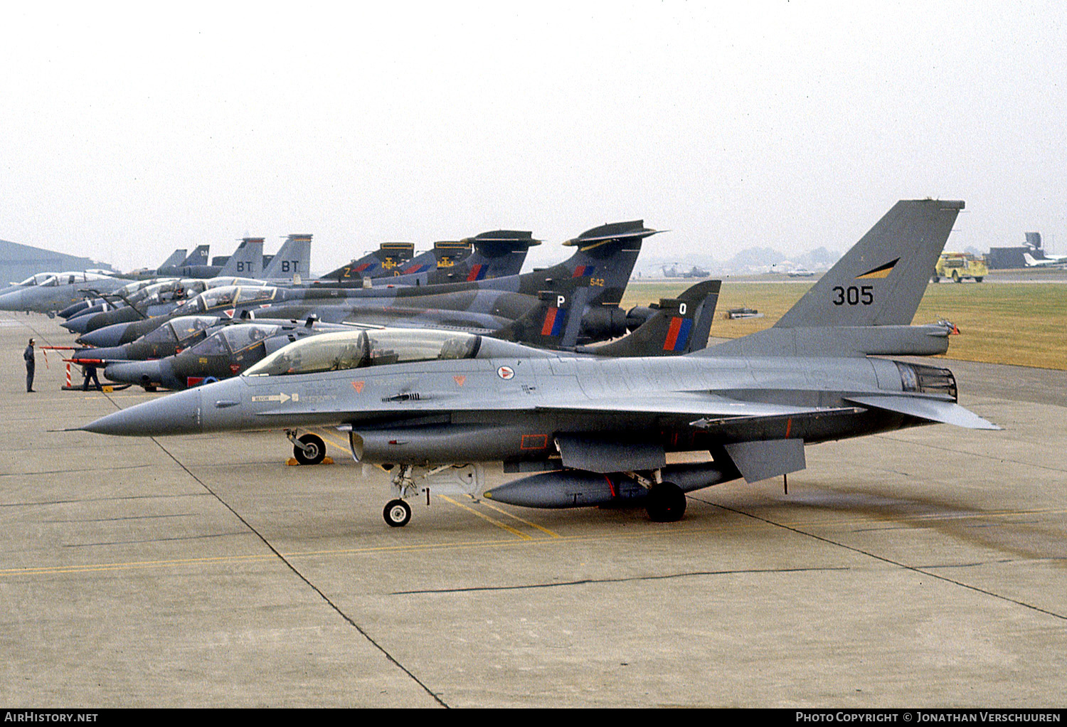 Aircraft Photo of 305 | General Dynamics F-16B Fighting Falcon | Norway - Air Force | AirHistory.net #246789