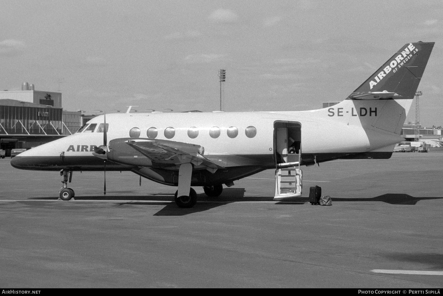 Aircraft Photo of SE-LDH | British Aerospace BAe-3102 Jetstream 31 | Airborne of Sweden | AirHistory.net #246796