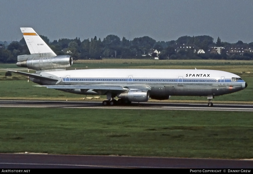 Aircraft Photo of EC-DEG | McDonnell Douglas DC-10-30CF | Spantax | AirHistory.net #246800