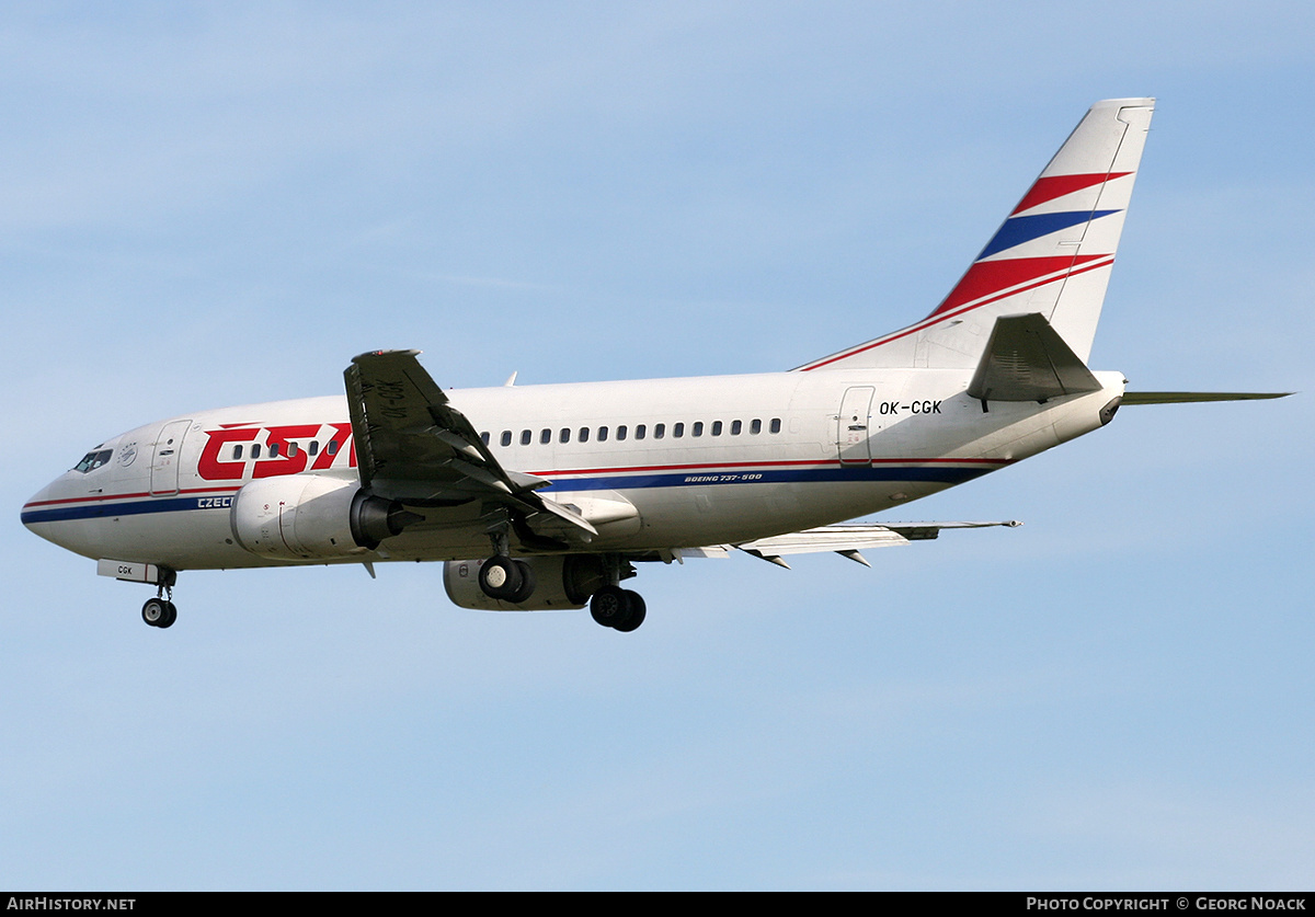 Aircraft Photo of OK-CGK | Boeing 737-55S | ČSA - Czech Airlines | AirHistory.net #246806