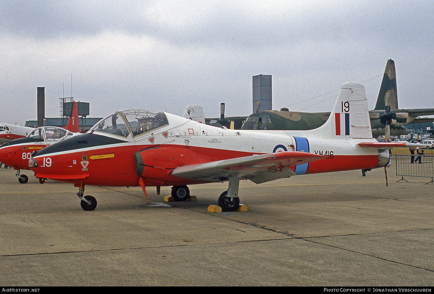 Aircraft Photo of XW416 | BAC 84 Jet Provost T5A | UK - Air Force | AirHistory.net #246813