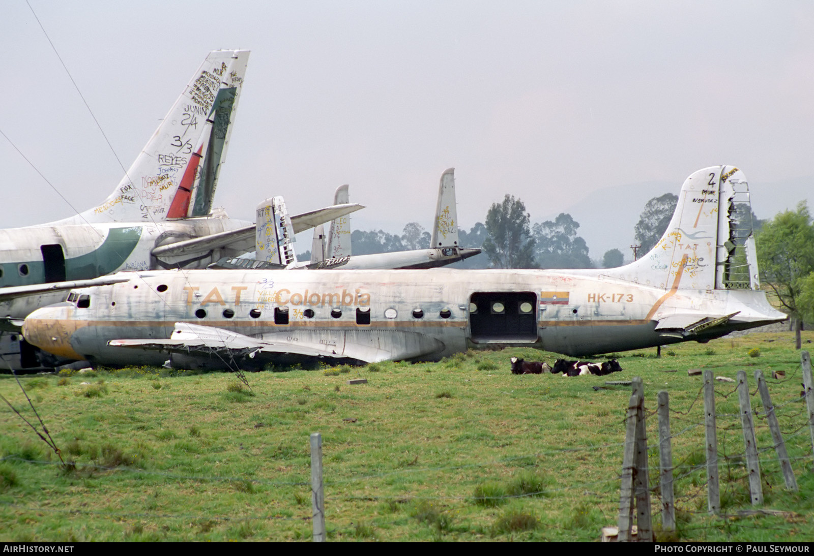Aircraft Photo of HK-173 | Douglas DC-4-1009 | TAT - Transportes Aéreas Tropicales | AirHistory.net #246816