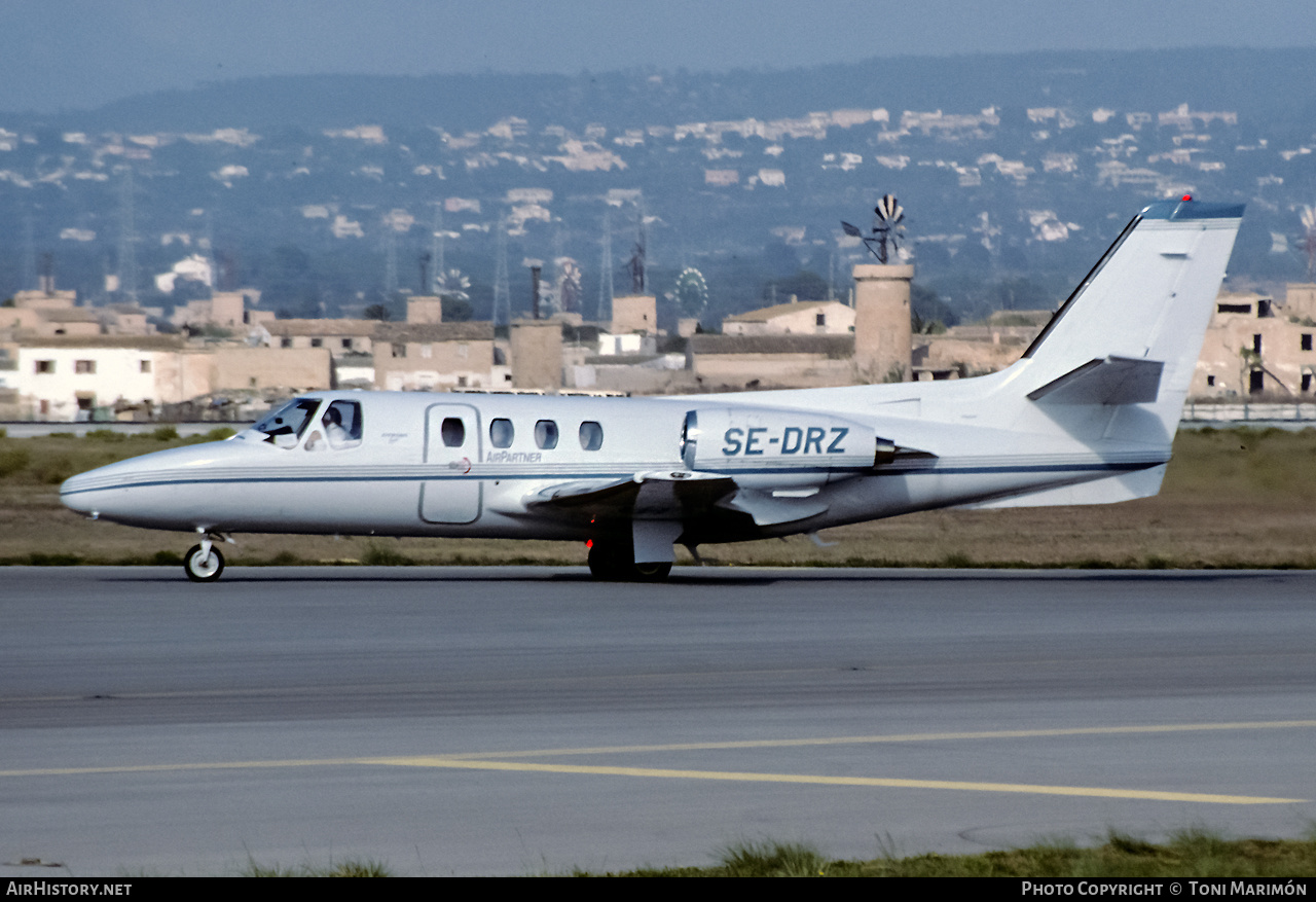 Aircraft Photo of SE-DRZ | Cessna 500 Citation I | Air Partner | AirHistory.net #246818