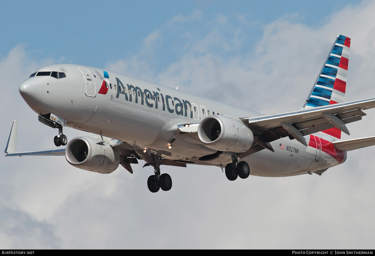 Aircraft Photo of N927NN | Boeing 737-823 | American Airlines | AirHistory.net #246824