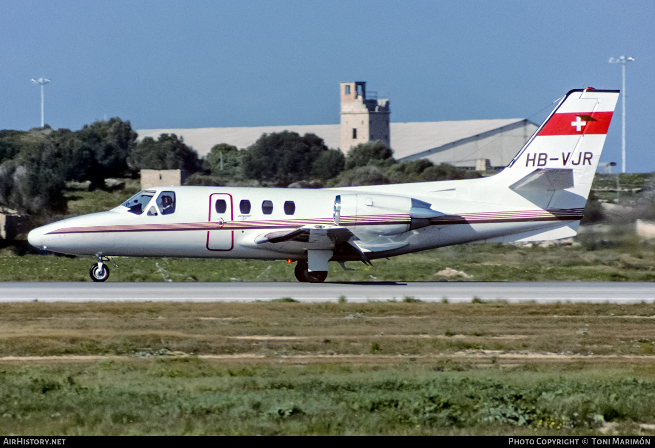 Aircraft Photo of HB-VJR | Cessna 500 Citation I | AirHistory.net #246829