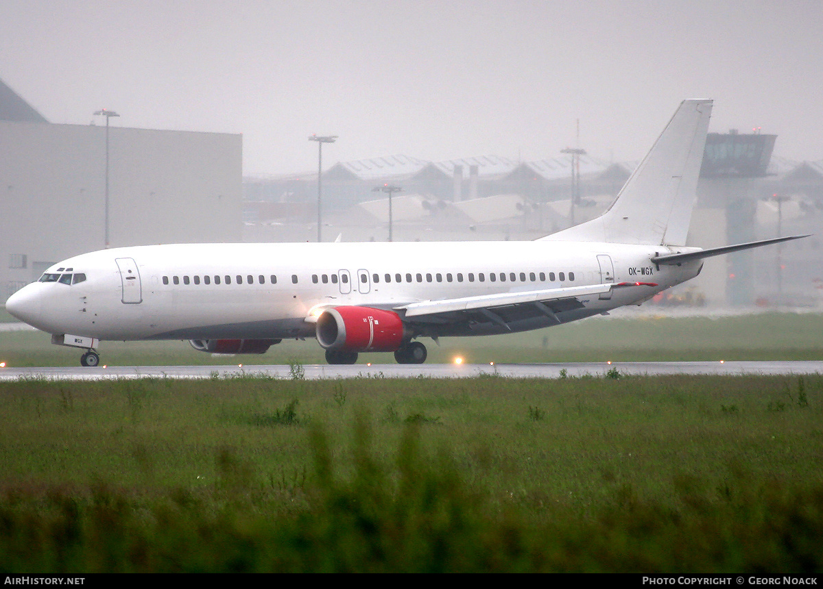 Aircraft Photo of OK-WGX | Boeing 737-436 | AirHistory.net #246845