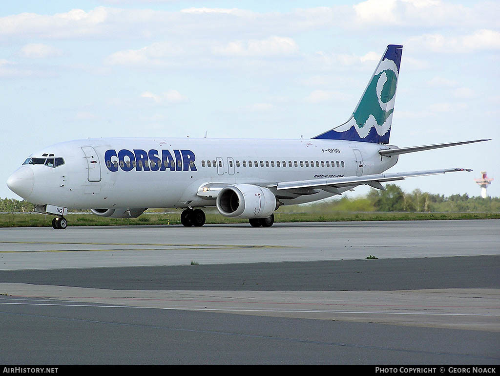 Aircraft Photo of F-GFUG | Boeing 737-4B3 | Corsair | AirHistory.net #246846