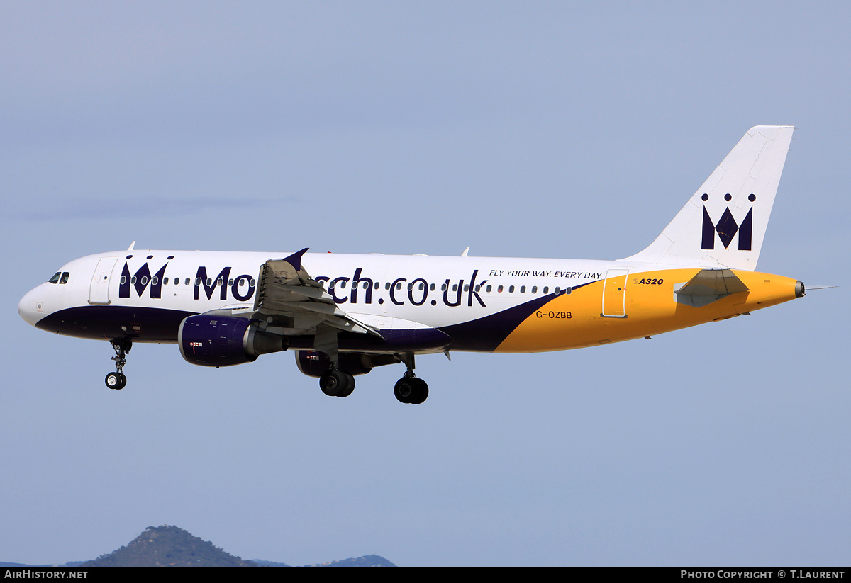 Aircraft Photo of G-OZBB | Airbus A320-212 | Monarch Airlines | AirHistory.net #246852
