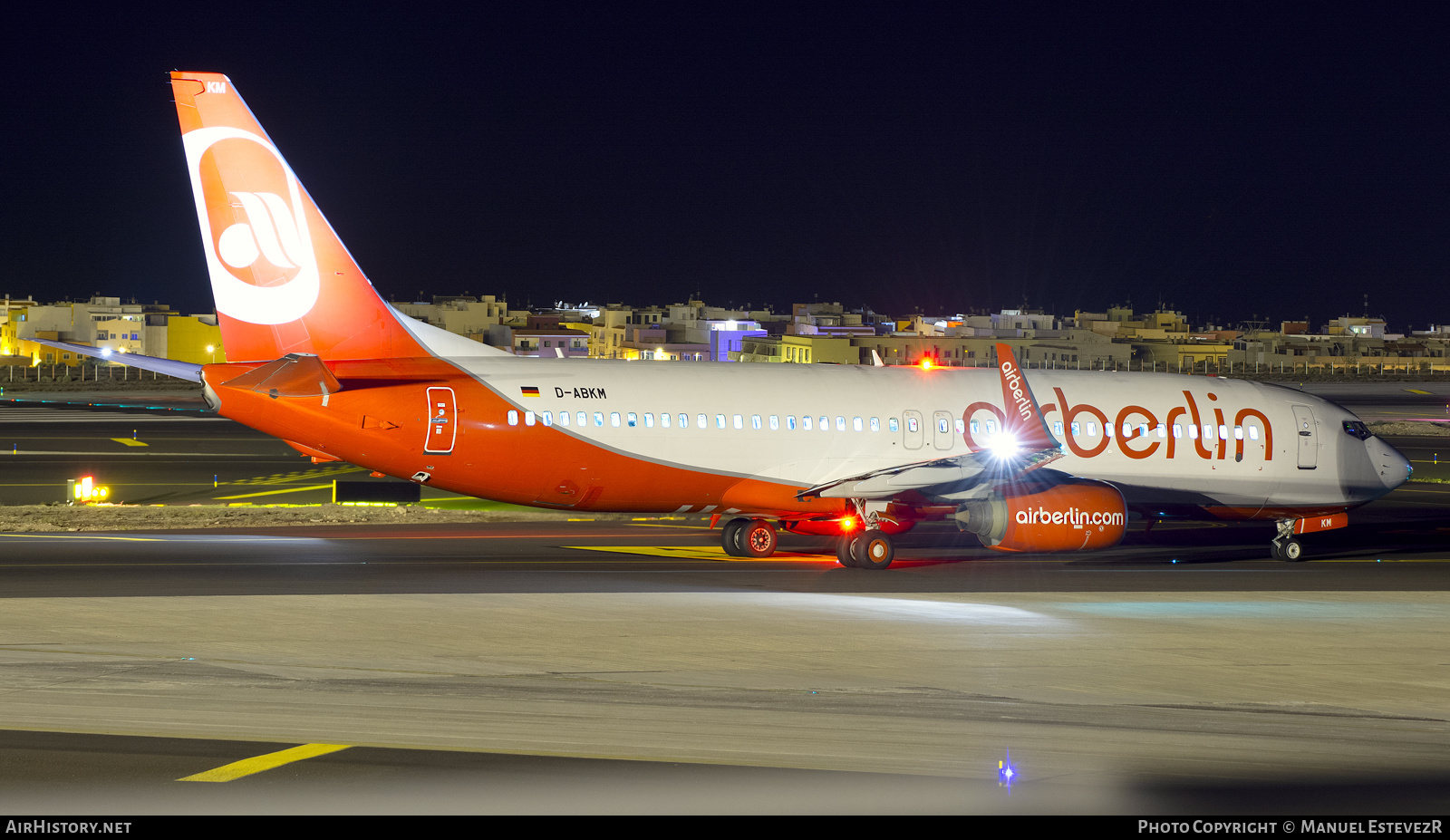 Aircraft Photo of D-ABKM | Boeing 737-86J | Air Berlin | AirHistory.net #246863