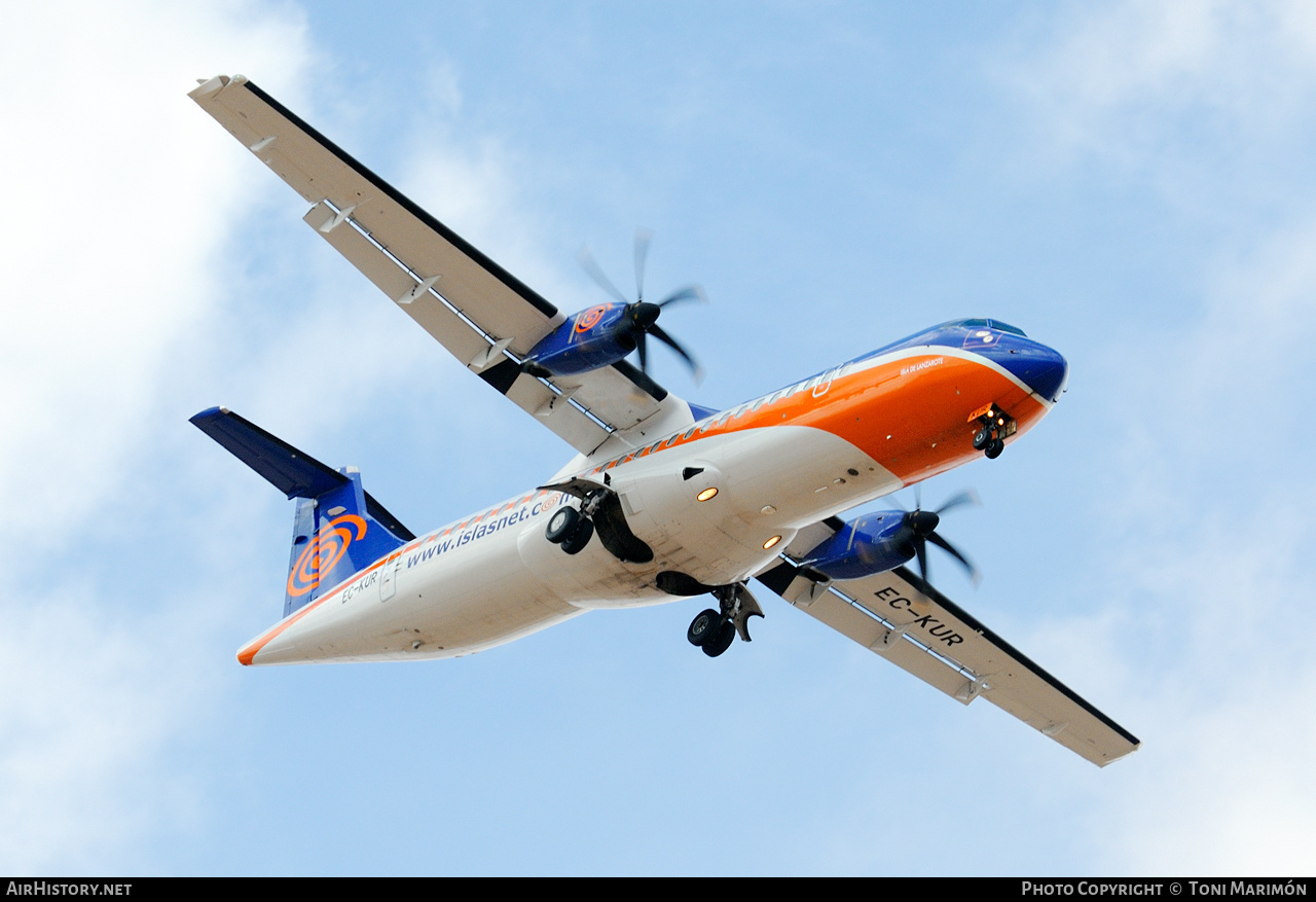 Aircraft Photo of EC-KUR | ATR ATR-72-500 (ATR-72-212A) | Islas Airways | AirHistory.net #246866