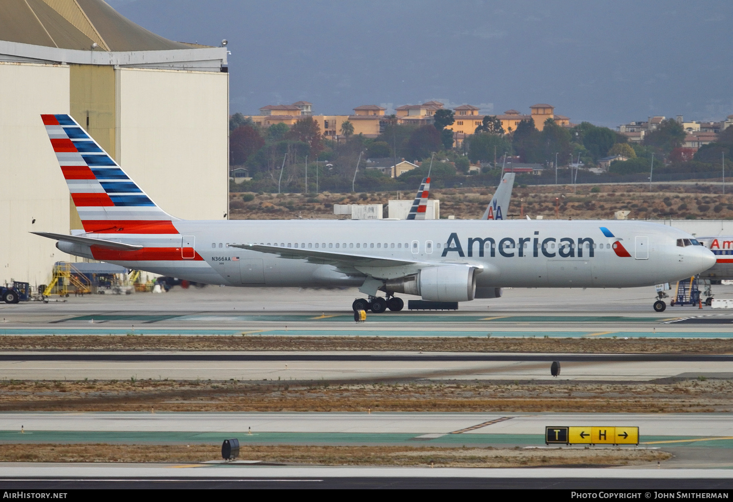 Aircraft Photo of N366AA | Boeing 767-323/ER | American Airlines | AirHistory.net #246890