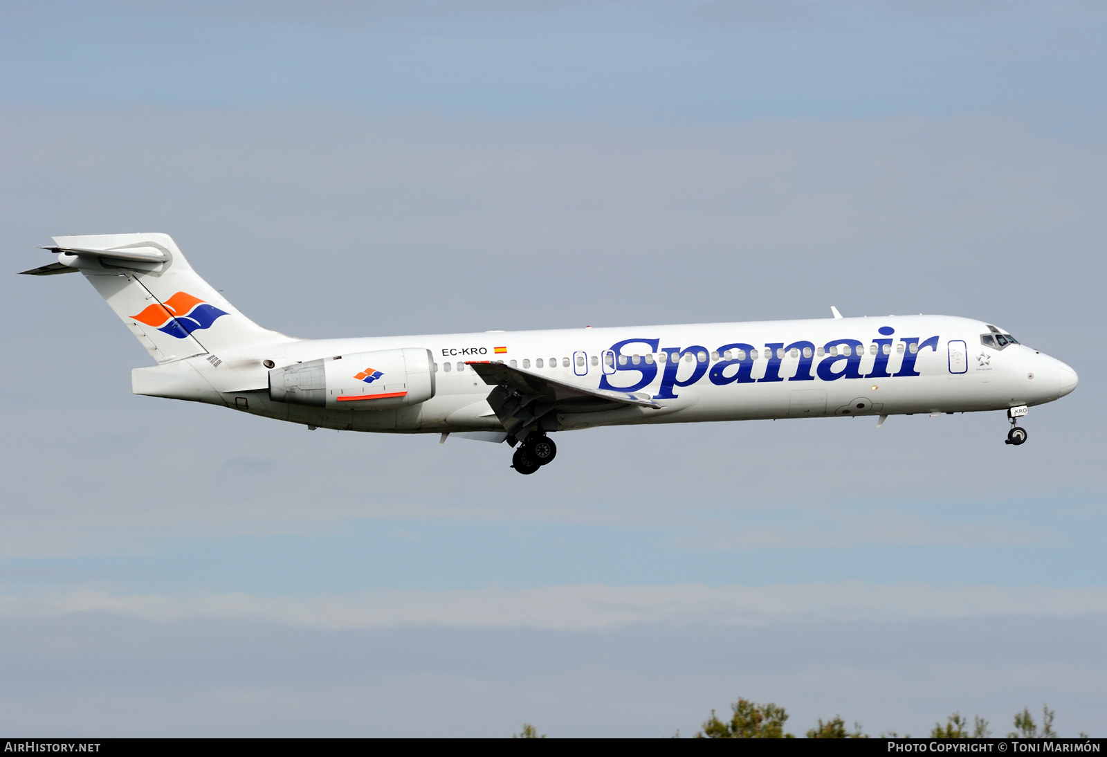 Aircraft Photo of EC-KRO | Boeing 717-23S | Spanair | AirHistory.net #246895