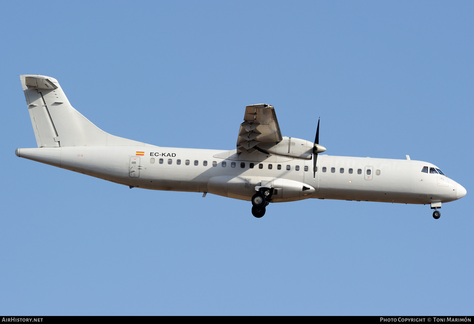 Aircraft Photo of EC-KAD | ATR ATR-72-202 | AirHistory.net #246918