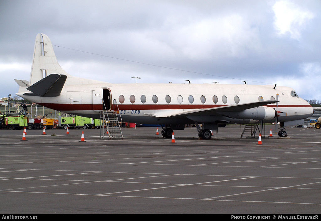 Aircraft Photo of EC-DXU | Vickers 806 Viscount | Líneas Aéreas Canarias - LAC | AirHistory.net #246924