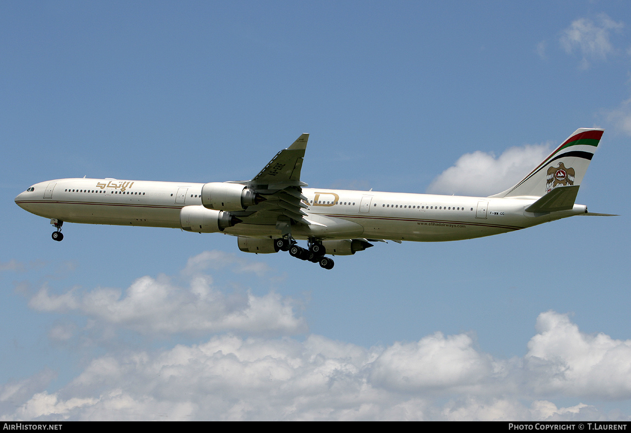 Aircraft Photo of F-WWCG | Airbus A340-642 | Etihad Airways | AirHistory.net #246932