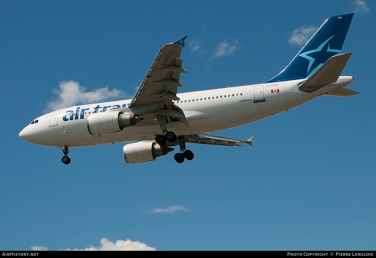 Aircraft Photo of C-GTSY | Airbus A310-304 | Air Transat | AirHistory.net #246949