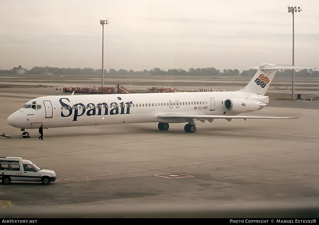 Aircraft Photo of EC-HBP | McDonnell Douglas MD-83 (DC-9-83) | Spanair | AirHistory.net #246950